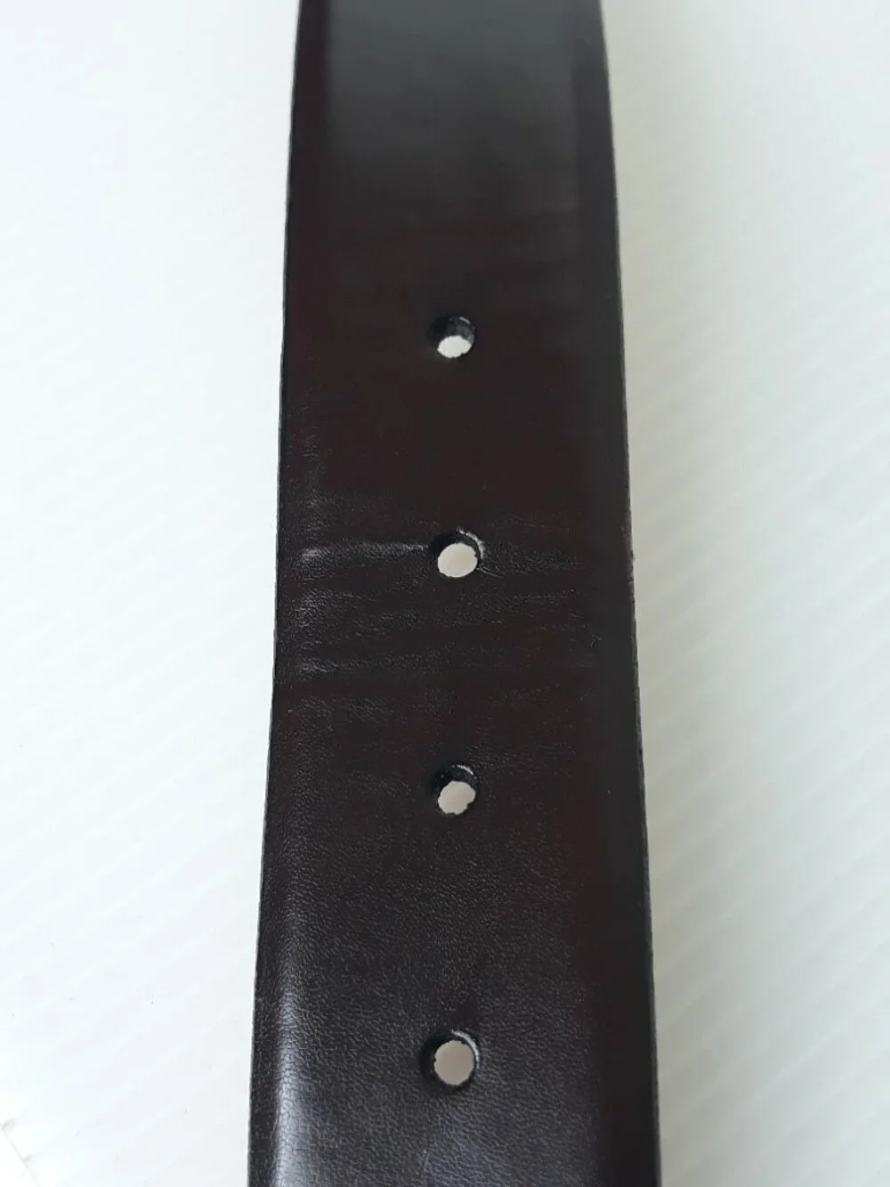 Martin Dingman Milled Leather Belt Brown 32 Handmade Minimalist